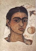 Self-Portrait Very Ugly Frida Kahlo
